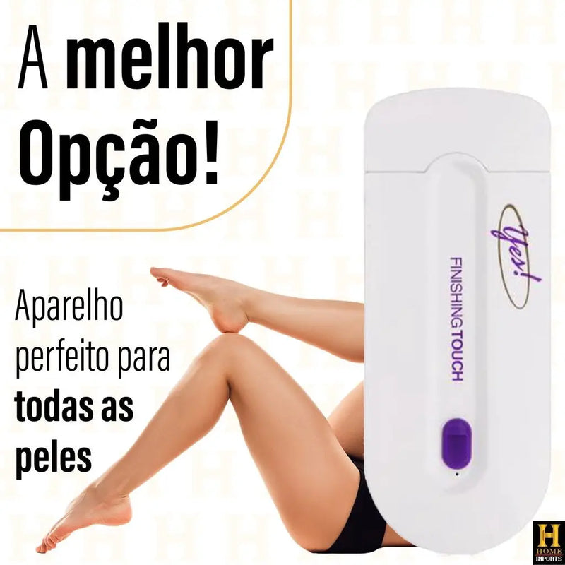 Depilador feminino elétrico Removedor De Pelos facial corporal  Sem Fio, Recarregável