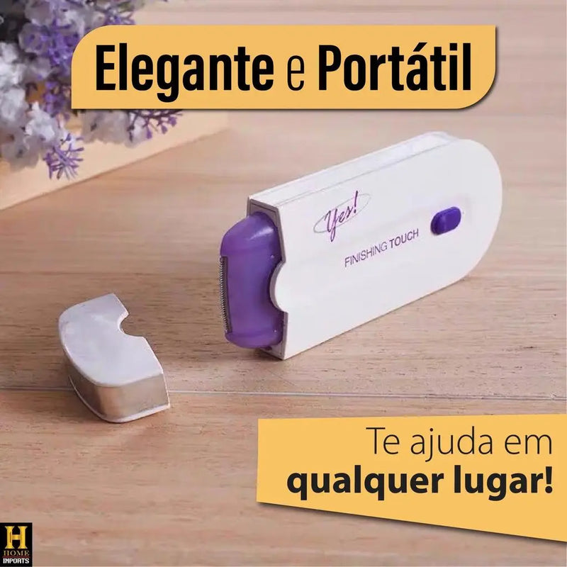 Depilador feminino elétrico Removedor De Pelos facial corporal  Sem Fio, Recarregável