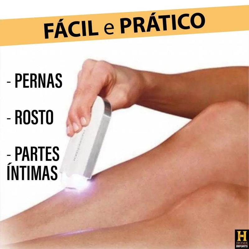 Depilador feminino elétrico Removedor De Pelos facial corporal  Sem Fio, Recarregável