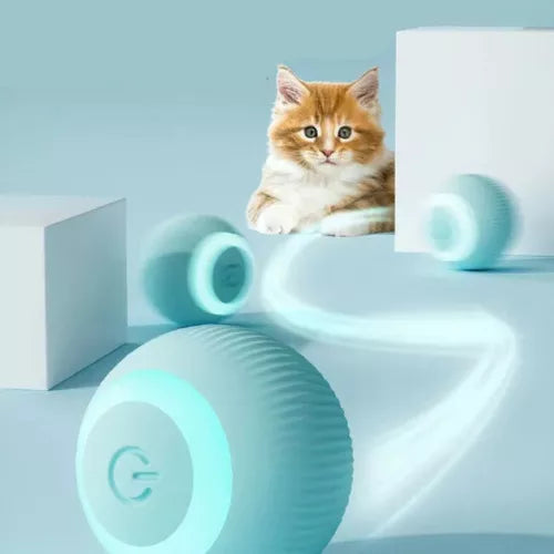 Brinquedo Bola Interativa Gato Pet Cachorro Carregador Usb