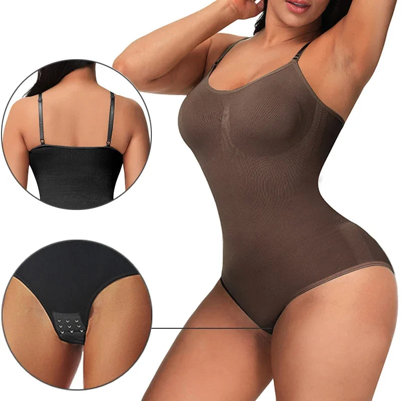 Body Modelador Feminino Afina Cintura