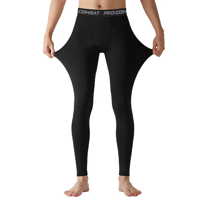 Calça de Compressão Masculina Esportiva Ideal para Treinos, Tecido Leve e Seco