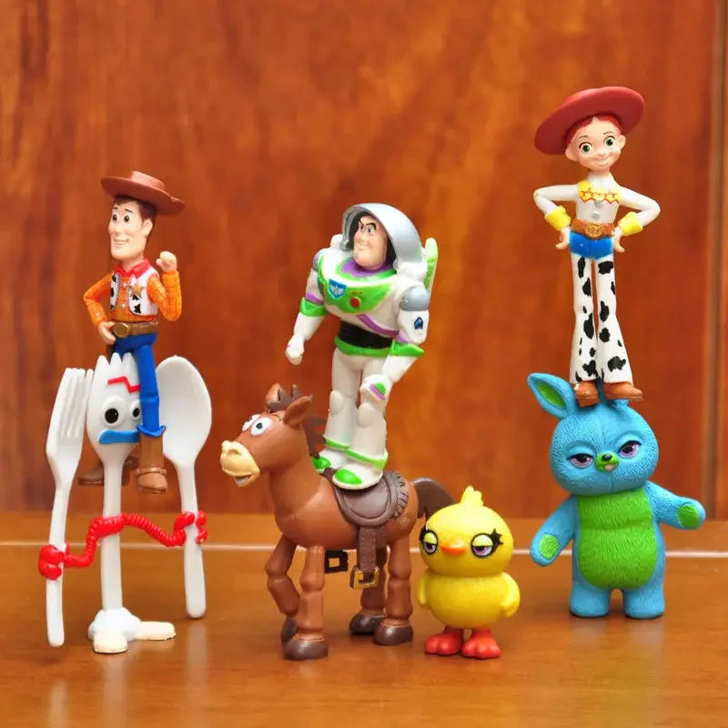 Coleção Toy Story com 7 Bonecos