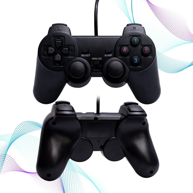 Controle Joystick Gamer Jogos Console E Computador Entrada USB